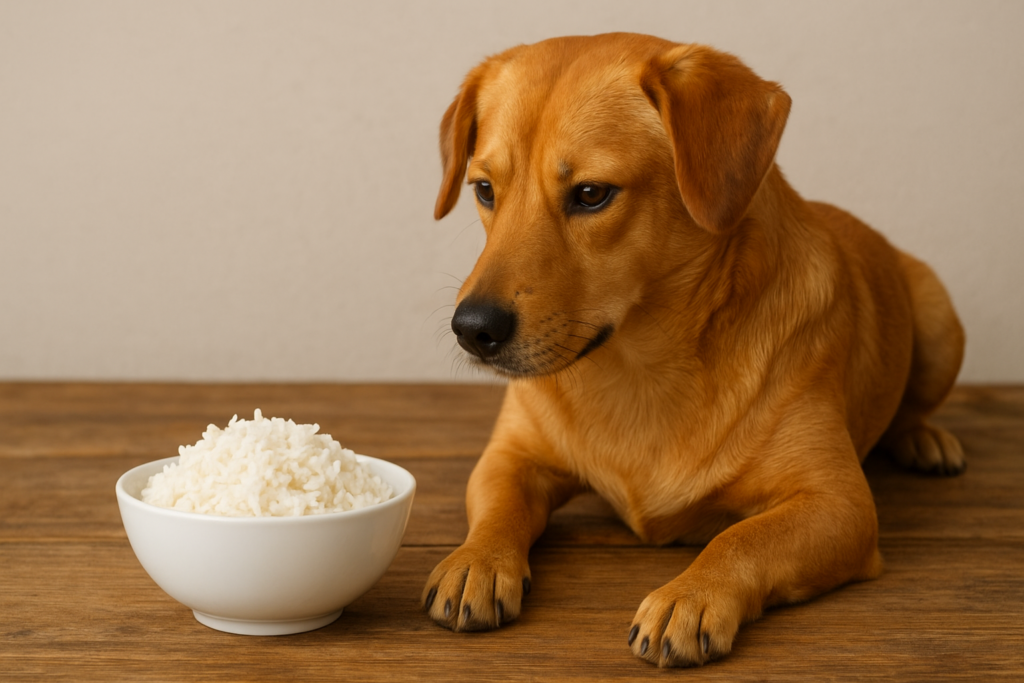 Can dogs eat rice
