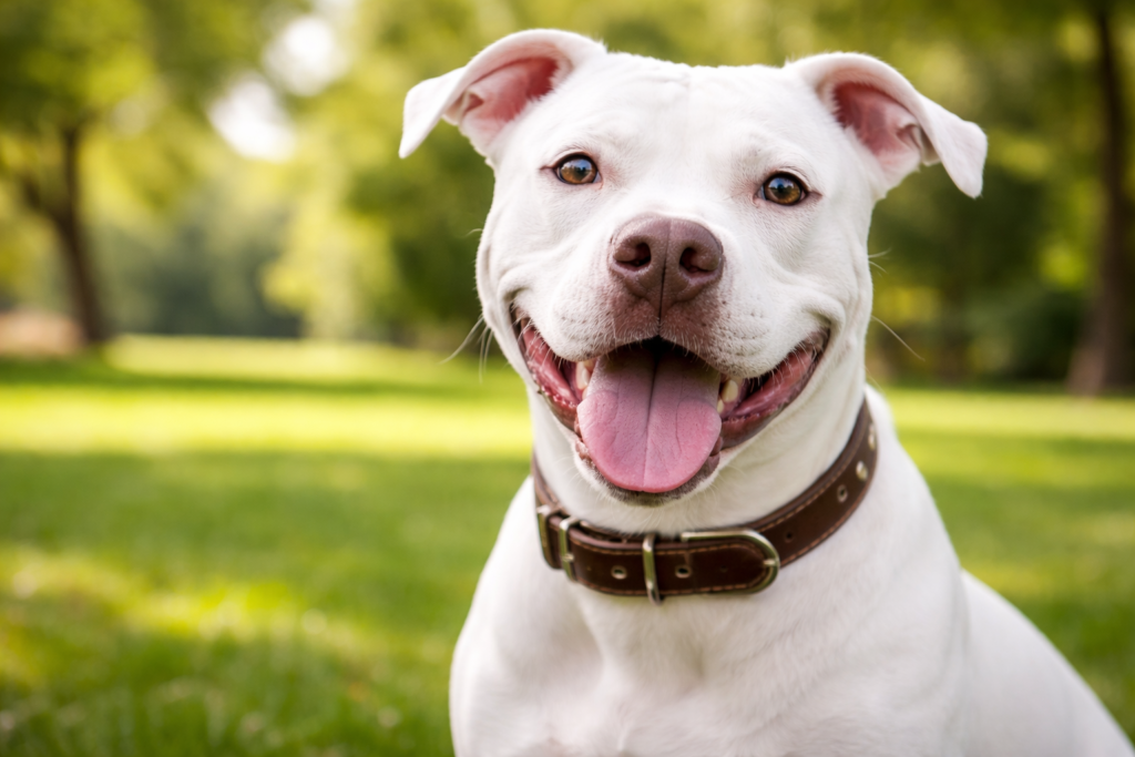White Pitbull