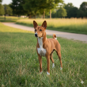 Basenji dog