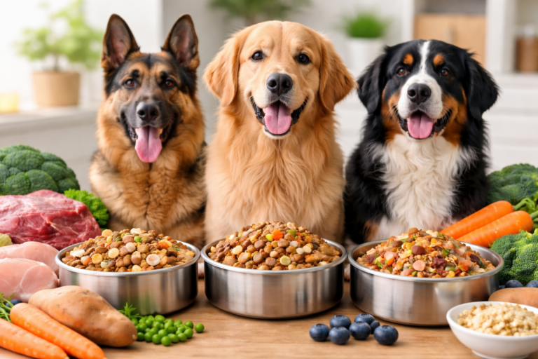 Large breed dog food