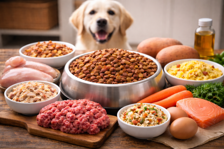 weight gain dog diet