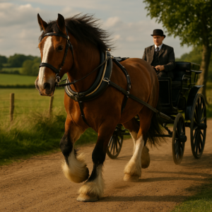 Clydesdale horse