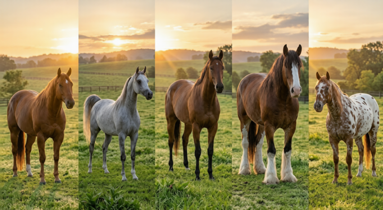 Top Five Horse Breeds Every Horse Lover Should Know About Top Five Horse Breeds